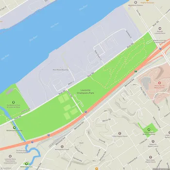 Map of Louisville Champions Park