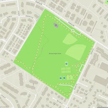 Map of Kirklevington Park