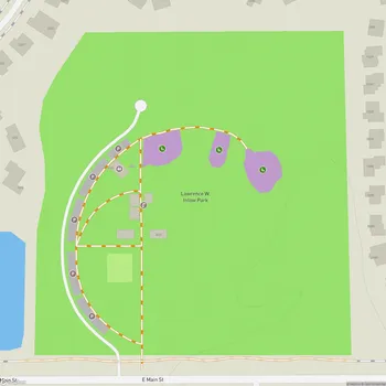 Map of Lawrence W. Inlow Park
