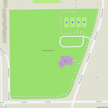 Map of Jake Greene Park