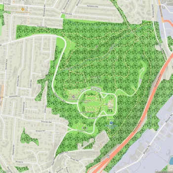 Map of Ault Park
