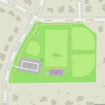 Map of Harrison Thompson Park