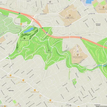 Map of Cherokee Park