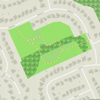 Map of Scioto Woods Park