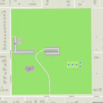 Map of Wes Montgomery Park