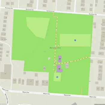 Map of Walnut Hills Park