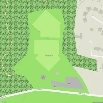 Map of Hillside Park