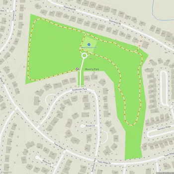 Map of Waverly Park