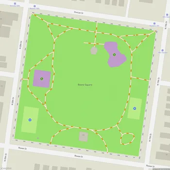 Map of Boone Square