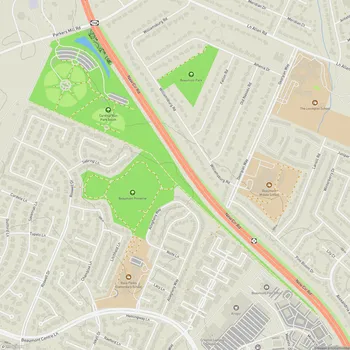 Map of Cardinal Run Park South