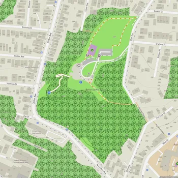 Map of Bellevue Hill Park