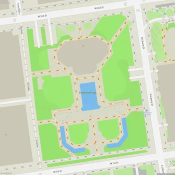 Map of Corpening Plaza