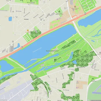 Map of Eastwood MetroPark