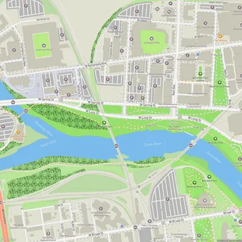 Map of North Bank Park