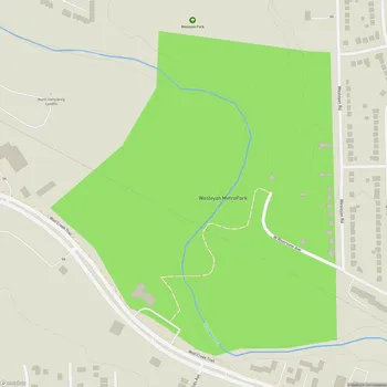 Map of Wesleyan MetroPark