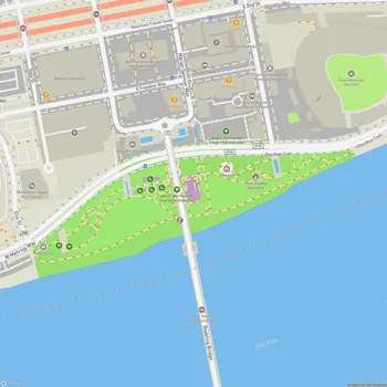 Map of John G. and Phyllis W. Smale Riverfront Park