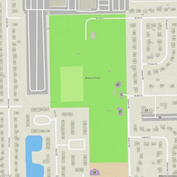 Map of Bowman Park