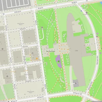 Map of Dorrian Green