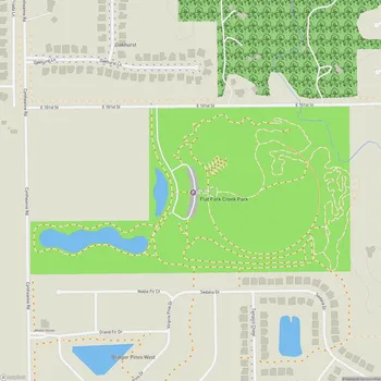 Map of Flat Fork Creek Park