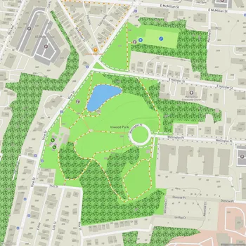 Map of Inwood Park