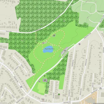 Map of Rapid Run Park