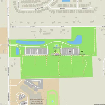 Map of Cyntheanne Park
