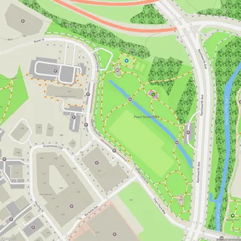 Map of Pearl Street Park