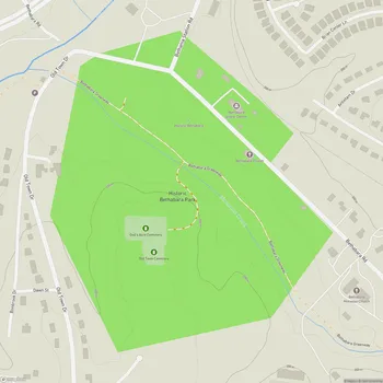 Map of Historic Bethabara Park