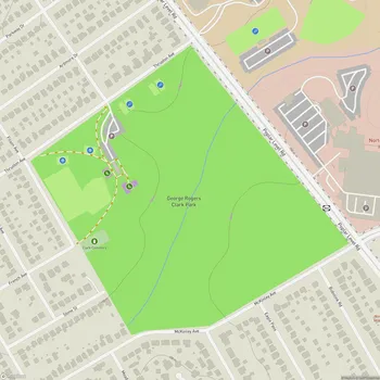 Map of George Rogers Clark Park
