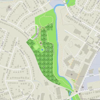 Map of Martin Luther King Park