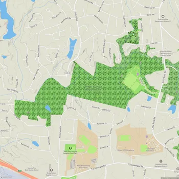 Map of Robert L. Smith Regional Park