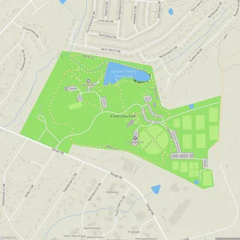 Map of Frank Liske Park