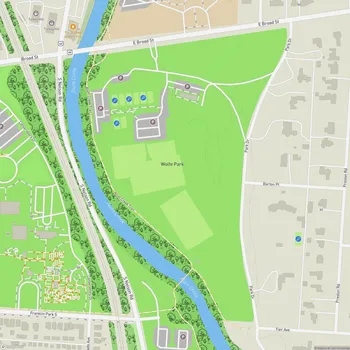 Map of Wolfe Park