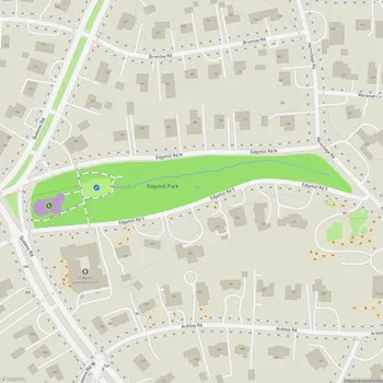 Map of Edgehill Park