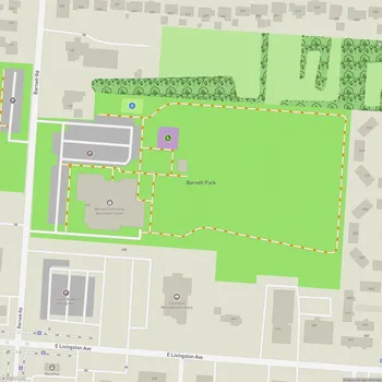Map of Barnett Park