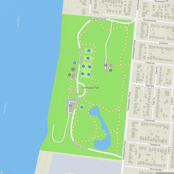 Map of Chickasaw Park