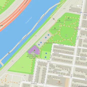 Map of Schuylkill River Park