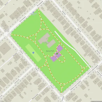 Map of Duncan Park