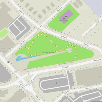 Map of Thoroughbred Park