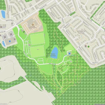 Map of Elon Homes Regional Park