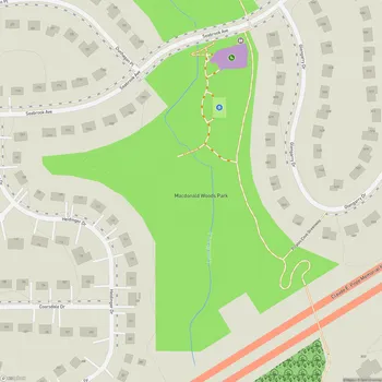 Map of Macdonald Woods Park