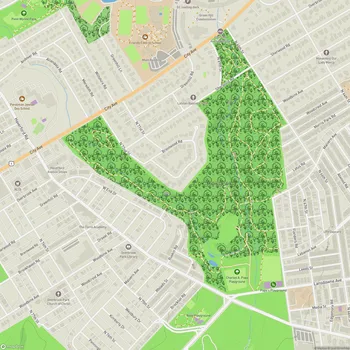 Map of Morris Park
