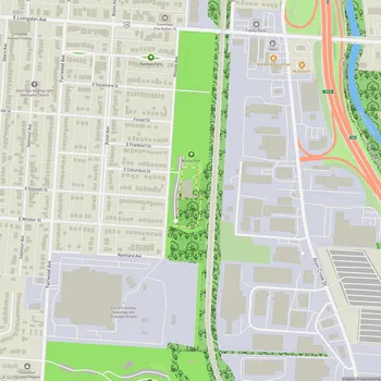 Map of Driving Park