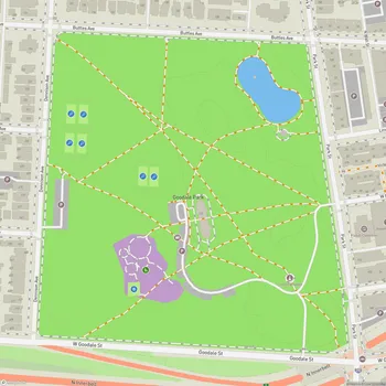 Map of Goodale Park