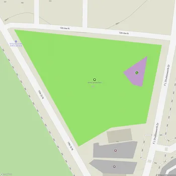 Map of Arthur Shores Park
