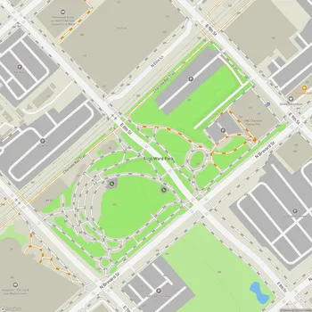 Map of First Ward Park