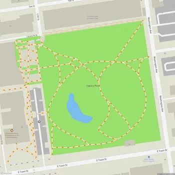 Map of Topiary Park