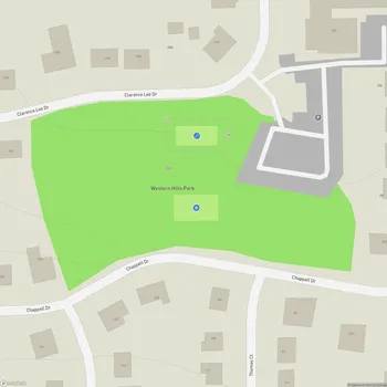 Map of Western Hills Park