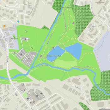 Map of McAlpine Creek Park