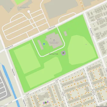 Map of Harmon Field